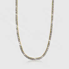 Load image into Gallery viewer, Iced Tennis Chain (Gold) 3mm
