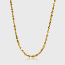 Load image into Gallery viewer, Rope Chain (Gold) 5mm
