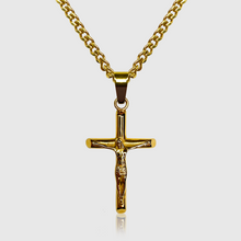 Load image into Gallery viewer, Crucifix Pendant (Gold)
