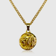 Load image into Gallery viewer, Lion Pendant (Gold)

