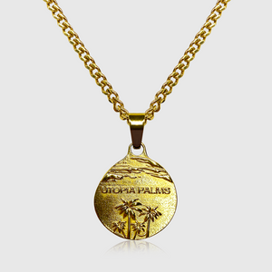 Utopia Palms Signature Pendant (Gold)