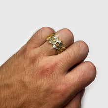 Load image into Gallery viewer, Iced Prong Cuban Ring (Gold)
