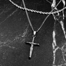 Load image into Gallery viewer, Crucifix Set (White Gold)
