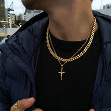 Load image into Gallery viewer, Crucifix Pendant (Gold)
