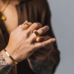 Utopia Palms Ring Stack (Gold)
