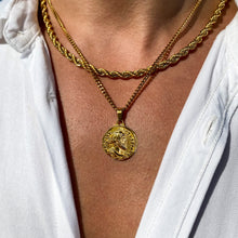 Load image into Gallery viewer, Roman Coin Pendant (Gold)
