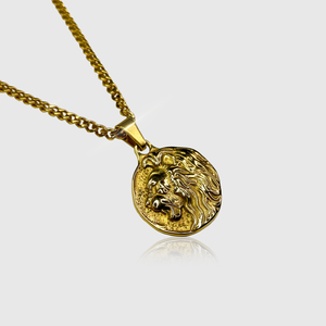 Lion Pendant (Gold)