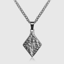Load image into Gallery viewer, Palms Pendant (White Gold)
