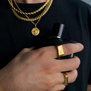 Utopia Palms Ring Stack (Gold)