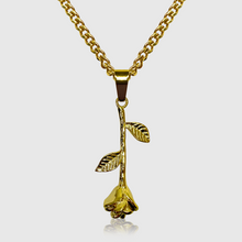 Load image into Gallery viewer, Rose Pendant (Gold)
