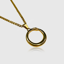 Load image into Gallery viewer, Infinity Snake Pendant (Gold)
