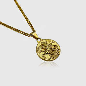 Warrior Pendant (Gold)