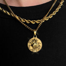 Load image into Gallery viewer, Warrior Pendant (Gold)
